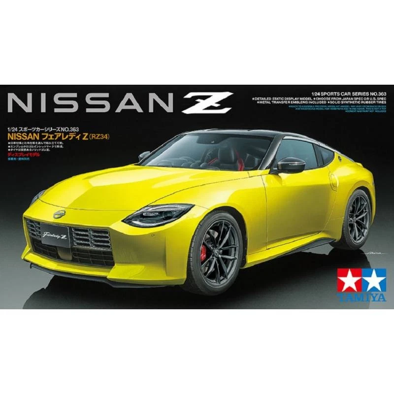TAMIYA 1/24 Sports Car n.363 NISSAN Fairlady Z RZ34 Model kit 24363 JAPAN81