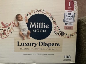 Millie Moon Luxus Windeln - (Größe und Anzahl wählbar) - Bild 1 von 5