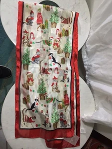 Basha Accessories Scarf Christmas Cats - Picture 1 of 24