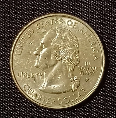 2000-P 25C Washington Quarter With Massachusetts Statehood Reverse - Image 1 of 4