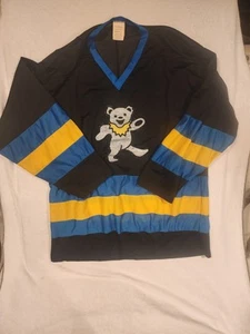 Grateful Dead Dancing Bear Jersey by Poly Gram Adult: One Size Fits All XL - Picture 1 of 11