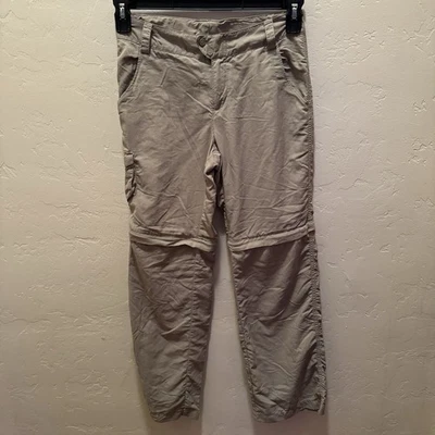 Pantalones COLUMBIA Niños Talla 14 Convertibles Cremallera Ajustar Cintura Omni-Sombra Caqui Foto 1 de 4