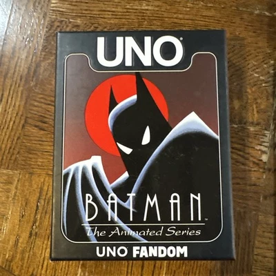 UNO Fandom Batman: The Animated Series Deck *ready To Ship** BTAS Adventures  - Image 1 of 4