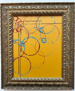 ANGELA AVITIA ZEITGENÖSSISCHES GEMÄLDE ORIGINAL MODERN AMERIKANISCHER KÜNSTLER - Bild 1 von 4
