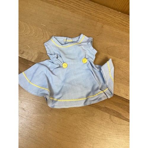 VETEMENTS Vestito Bambola Ideale Personaggio Americano Vogue Effanbee Cavaliere Mattel Blu