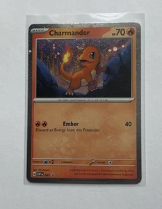 Charmander - 047 (Cosmos Holo) 047 Sv: Scarlet & Violet Promo Karten Holo - Bild 1 von 2