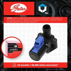 Coolant Control Valve fits FORD FIESTA 1.6 2008 on Gates 1870523 BM5G18495DA New - Picture 1 of 4