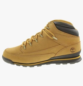 Timberland Euro Rock Mid Stivali in pizzo, Nubuck di grano, Uomo 8,5 UK. TB 0A41YH 754 - Foto 1 di 7