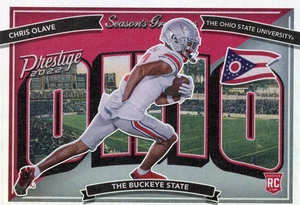 π Chris Olave 2022 Panini Prestige Football Season Greetings #SG-11 - Picture 1 of 2