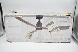  Kute 52" 3 Blade Outdoor Ceiling Fan FPD8534 Matte Greige - Picture 1 of 7