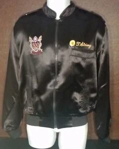 Vintage Circus Circus 500 Club Satin Jacket *T.String Embroidered* size Large - Picture 1 of 8