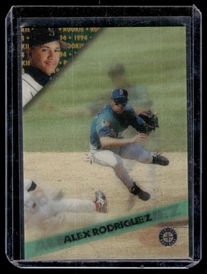 1994 Sportflics 2000 Rookie/Traded Alex Rodriguez Rookie Seattle Mariners #148 - Image 1 of 2