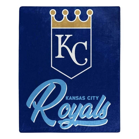 Kansas City Royals 50x60 Signature Design Raschel Throw Blanket [NEW] MLB Fleece Cover