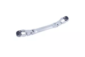 Dual Flex Ratchet Action Flare Nut Brake Pipe Spanner Wrench Imperial SAE Option - Picture 1 of 4