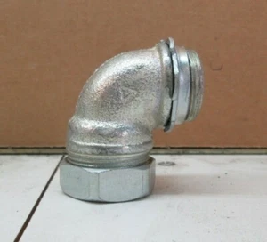 (10) Appleton TWL-75L 3/4" Conector combinado de codo corto de 90 grados - Imagen 1 de 3