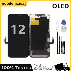 Nuovo ricambio per iPhone 12 display OLED LCD touch screen digitalizzatore + strumenti - Foto 1 di 7