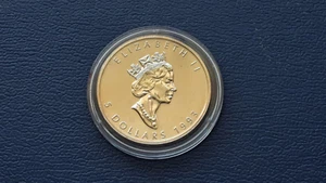Canada Silbermünze 1 Unze - Maple Leaf 1993 - * selten* - Bild 1 von 4