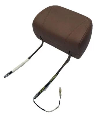 Reposacabezas delantero izquierdo BMW 640I 2012 a 2019 conjunto marrón OEM 52107280683 Foto 1 de 4