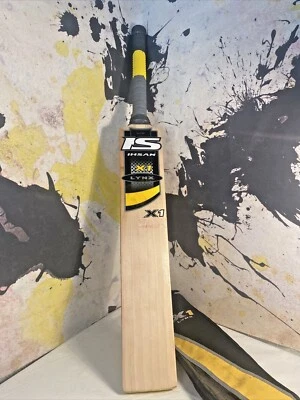 IHSAN Lynx X1 English Willow Bat Cricket - Forma 9/10  Foto 1 de 4