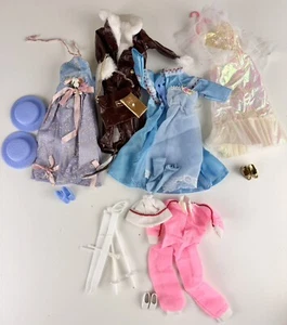 Vintage Barbie Clone Clothing Lot of 5 Outfits with Accessories - Picture 1 of 16