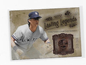 CRAIG NETTLES 2005 SP LEGENDARY CUTS #LL-GN LASTING LEGENDS /399 RARE YANKEES - Picture 1 of 1