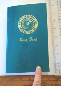 Cancionero internacional Wally Byam Caravan Club (1968) canciones divertidas de campamento Airstream - Imagen 1 de 10