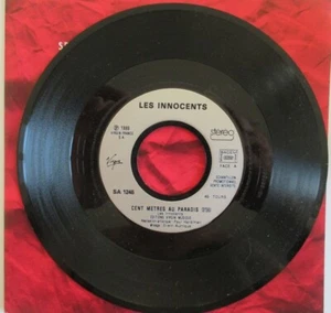 LES INNOCENTS - SP (7") PROMO "CENT METER AU PARADIS" - Bild 1 von 3