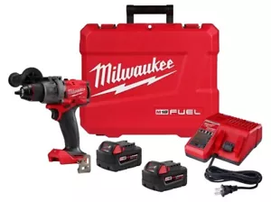 Milwaukee 2904-22 M18 FUEL™ 1/2" Hammer Drill/Driver Kit - Picture 1 of 13