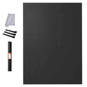 Exercise Mat Black 60 in. W x 84 in. L 0.28 in. T Rubber Yoga Mat Gym Flooring M - Picture 1 of 8