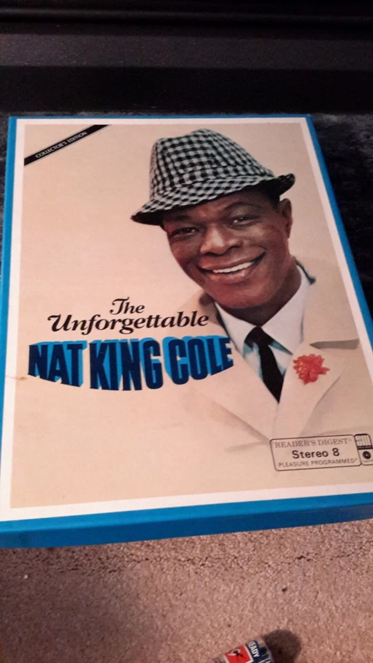 Vintage 8 Track Tapes Lot of 12 In Boxes Nat King Cole, Easy Listening, etc. - Image 1 of 4