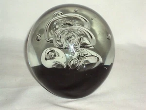 Vintage Dynasty Gallery Heirloom Collection Black Celestial Maze 4" Paperweight - Picture 1 of 11