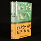 1939 Cards On The Table Agatha Christie Fourth Impression Uniform Edition
