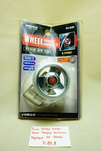 STEERING WHEEL SPINNER model Wheels Chrome CAR TRUCK HANDLE POWER KNOB UNIVERSAL - Bild 1 von 11