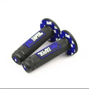 MANOPOLE PRO TAPER BLU MOTO CROSS ENDURO MINIBIKE  SCOOTER PIT BIKE MINI QUAD - Foto 1 di 1