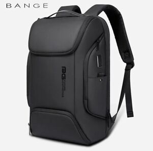 BANGE Large Capacity Travel Men Business Backpack School USB Laptop Waterproof