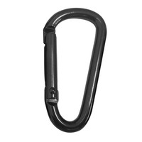 6x Heavy Duty Swivel Auto Self Lock Carabiner Hook Dog Lead Clip Snap 500KG