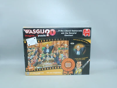 🧩NEW: WASGIJ Imagine Puzzle No. 1 If the Liberal the General Election jigsaw🧩 - Image 1 of 4