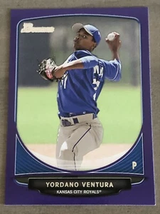 Yordano Ventura 2013 Bowman PURPLE Variation SP Parallel Card. Kansas City Royal - Picture 1 of 1