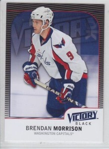 2009-10 UD VICTORY BRENDAN MORRISON SP BLACK #300 Upper Deck Parallel Canucks