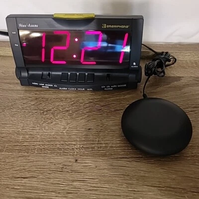 CLARITY Ameriphone Wake Assure Alarm Clock + WORKING bed shaker - Image 1 of 4