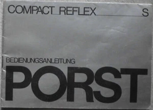 PORST Compact Reflex S, Bedienungsanleitung. - Bild 1 von 1