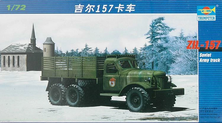 Trumpeter 01101 Zil-157 Soviet Army Truck ZIL 157 1 72