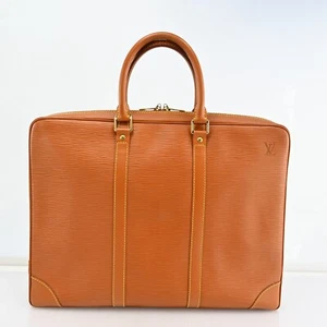 LOUIS VUITTON Porte Documents Voyage Business Bag Brown LV H2628AS704 - Picture 1 of 23