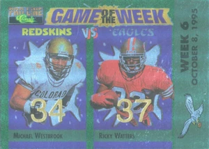 JUEGO DE LA SEMANA HOLOFOIL-REDENCIÓN Michael Westbrook REDSKINS Colorado - Imagen 1 de 1