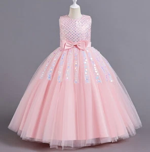 New Girl Wedding Dresses For Wedding Birthday Holiday Party Bridesmaid Prom - Picture 1 of 6
