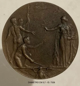 REGNO D'ITALIA 50° DELLA BATTAGLIA DI S. MARTINO 1859-1909 MEDAGLIA REGIA ZECCA - Picture 1 of 6