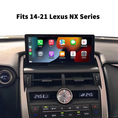 AUTOABC Touchscreen Wireless Carplay Android Auto for 2014-2021 Lexus NX 10.25 inch