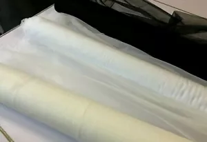 BEAUTIFUL BRIDAL TULLE FABRIC : 280cm WIDE : $6.90 P/ M : #N-108 - Picture 1 of 7
