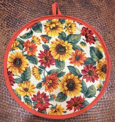 Girasol, calentador de tortillas grande 14 pulgadas ~ calentador tamaño burrito ¡GUAU! Foto 1 de 4