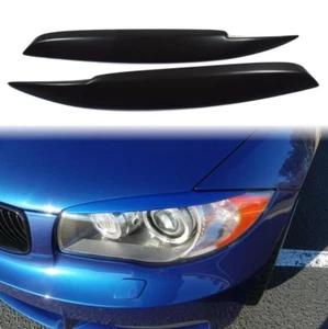 Fits BMW 1 E81, E82, E87, E88, 2004- 2010, Eyebrows ABS plastic, tuning - Picture 1 of 3